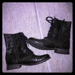Steve Madden Troopa black boots 7